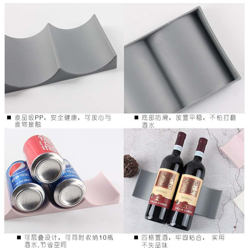 酒水収納棚oppはデスクトップに家庭用飲料収納棚現物酒水冷蔵庫収納棚卸売りを置く|undefined