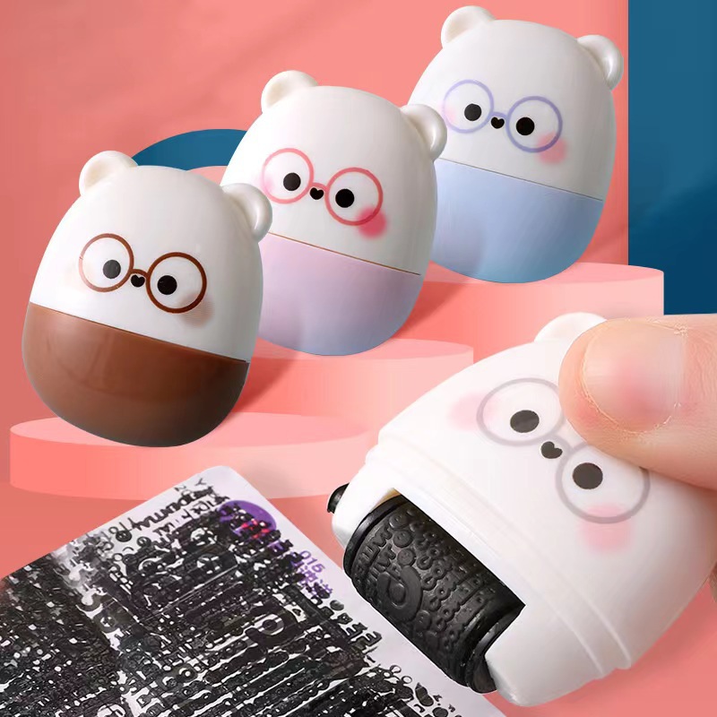 Confidentiality seal changer express delivery single personal privacy graffiti cover roller garbled box opener