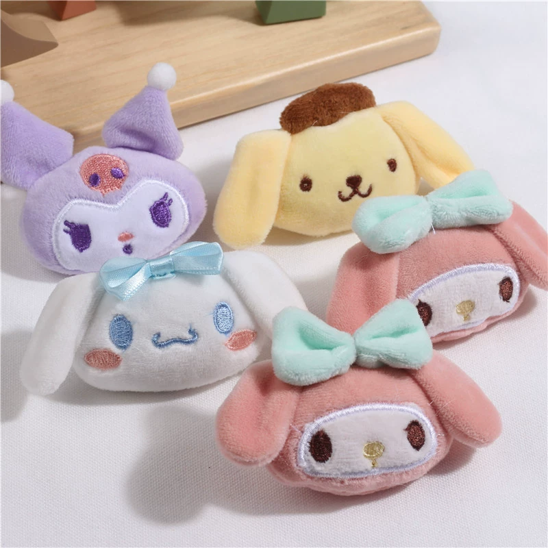 Мультфильм плюшевая собака Yugui Мелодия повязка для волос аксессуары для головных уборов DIY брошь Sanrio аксессуары для одежды аксессуары