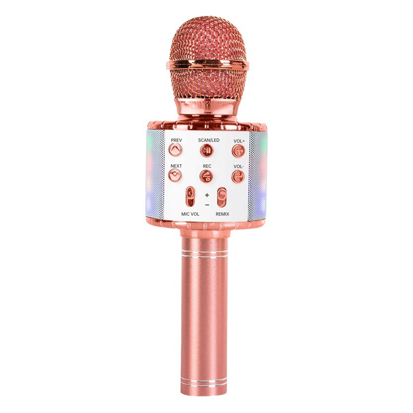 [Suministro directo de fábrica] WS-858Lk canción MICRÓFONO INALÁMBRICO Bluetooth altavoz micrófono en vivo Integración de audio