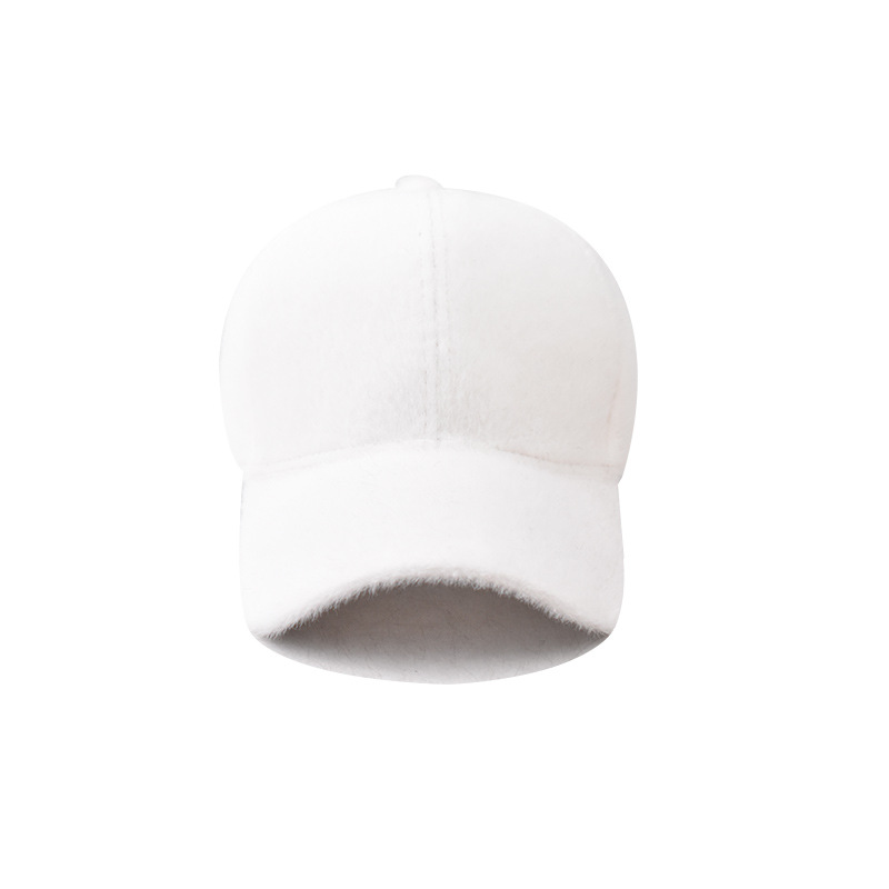 Women's Casual Solid Color Crimping Baseball Cap display picture 8