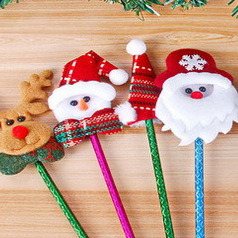 Decoraciones de Navidad, artículos de oficina, bolígrafos de Navidad creativos, regalos para niños, regalos para estudiantes, premios por mayor