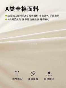 ✅ Class a Pillow Hotel Cervical Spine Support Sleep Pillow Core Single Student Dormitory Home Whole Head One