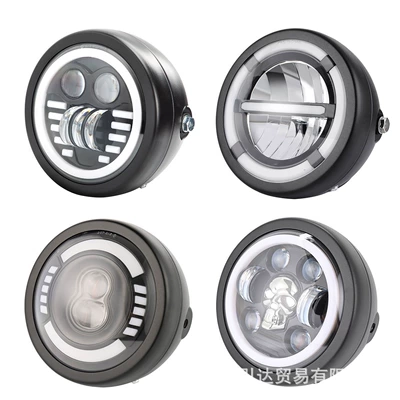 Motorcycle headlights, headlights – Motorcycle Led Headlight Spotlight, White