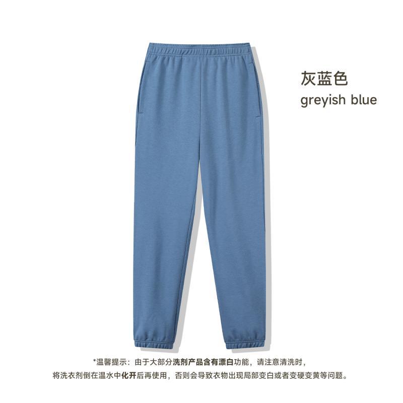 Pantalones de chándal con cordón de primavera y otoño Pantalones deportivos atados al tobillo para hombres pareja pantalones rosados para hombres y mujeres pantalones casuales sueltos logotipo impreso