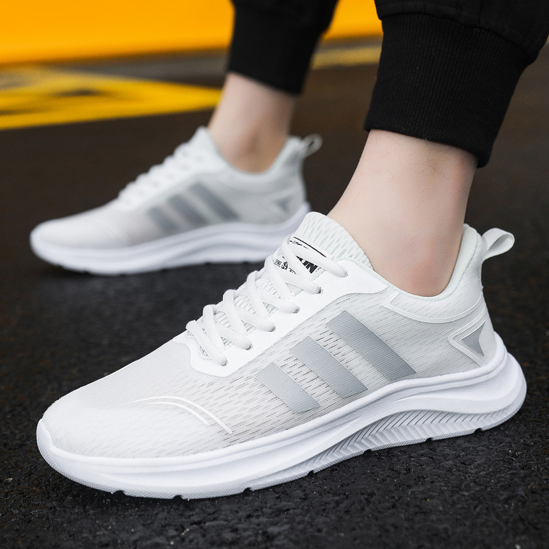 Men's Sports Shoes 2025 Spring and Summer Men's and Women's Mesh Breathable Soft Sole Lightweight Fashion Versatile Running Casual Shoes Trbottomy Men's Sports Shoes 2025 Spring and Summer Men's and Women's Mesh Breathable Soft Sole Lightweight Fashion Versatile Running Casual Shoes Trbottomy