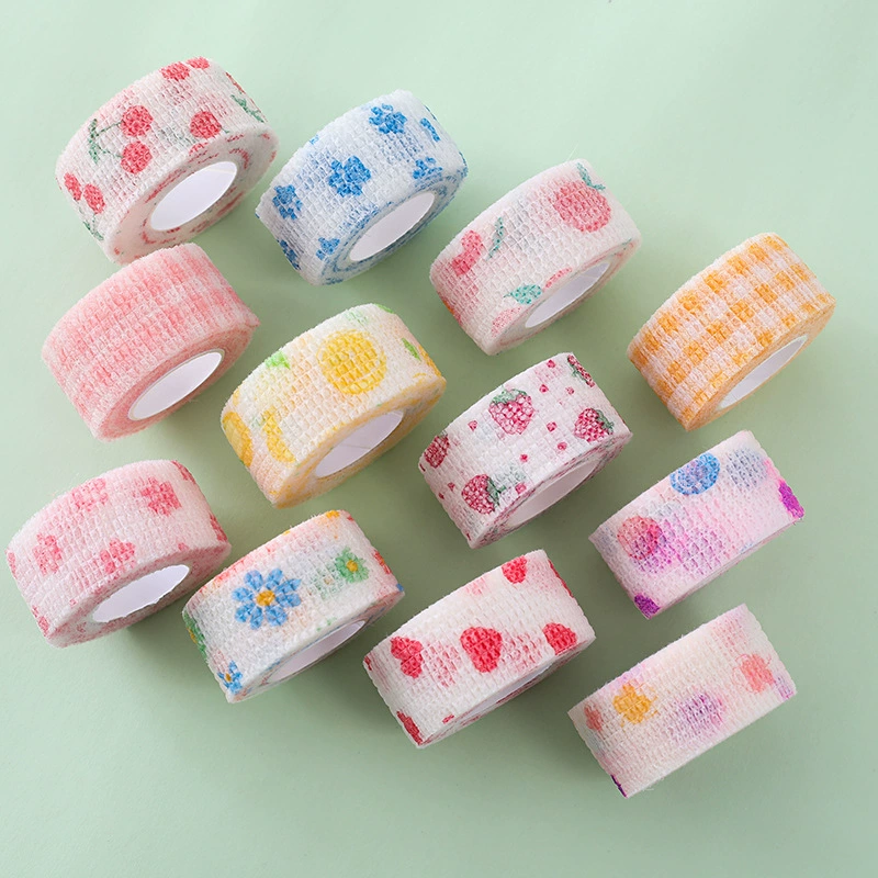 Домашние животные без клея самоклеящаяся лента собака кошачья повязка Домашние животные татуировки повязки Спортивные ленты нетканые ткани