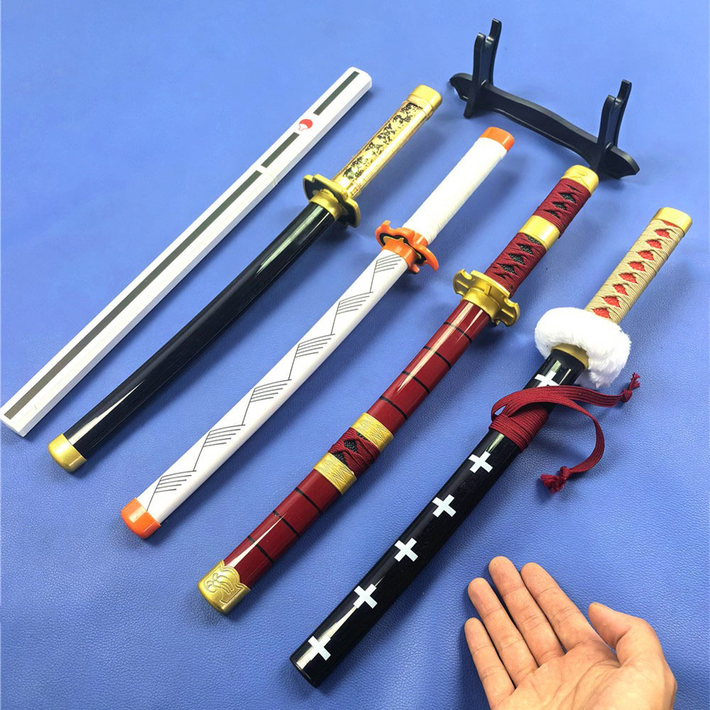迷你款木质儿童玩具cosplay道具武器鬼灭之刃火影海贼王竹未开刃