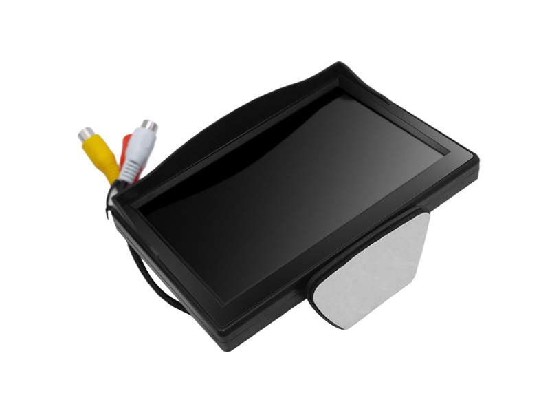Reversing Video Images Hd Car-Mounted Display 5inch Desktop Suction Cup Display