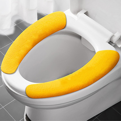 Household summer adhesive toilet seat toilet stickers cartoon cuttable toilet soft washable toilet stickers universal