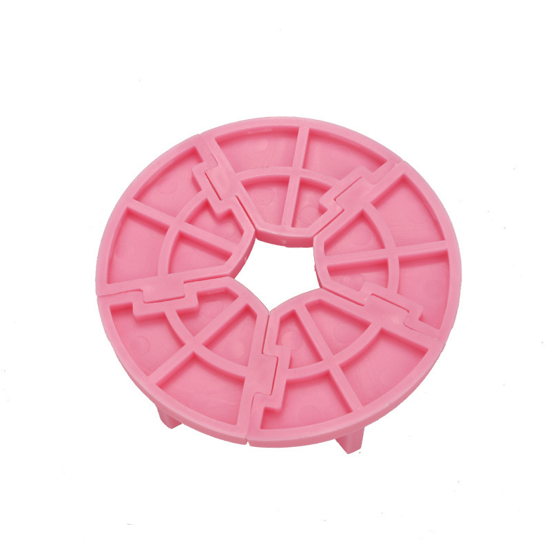 Práctica de uñas, base de soporte de uñas, armadura de arcilla pegajosa, soporte de película falsa, herramienta de visualización de soporte de uñas para principiantes