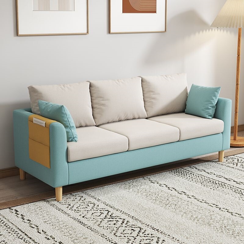 Leisure Sofa for Living Room Rental, Small Apartment Sofa, Bedroom Fabric Sofa, Simple Modern Single or Double Sofa Leisure Sofa for Living Room Rental, Small Apartment Sofa, Bedroom Fabric Sofa, Simple Modern Single or Double Sofa