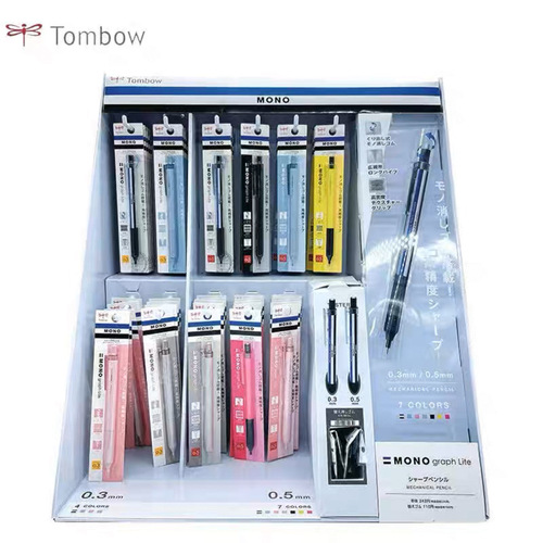 Japan Tombow Dragonfly DPA-122 smoke color mechanical pencil mono graph lite 0.3/0.5mm