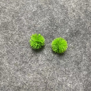 4cm Plastic Small Ball Flowers Artificial Flowers Artificial Plants Dandelion Small Thorn Balls Decorative Plastic Water Plants Wholesale