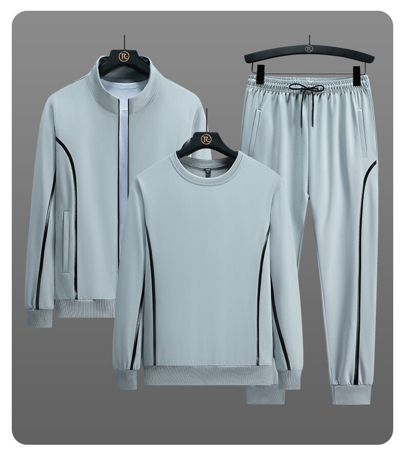 Herren Sportanzug Trainingsanzug Und Freizeit Set_voghion.com