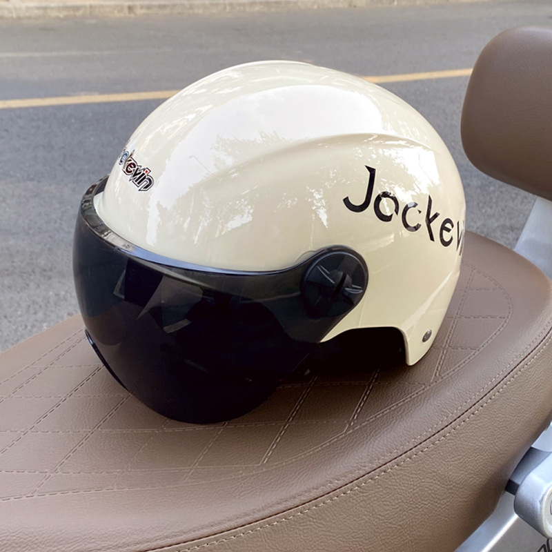 Electric Vehicle Summer Sunscreen Half Helmet - Universal
