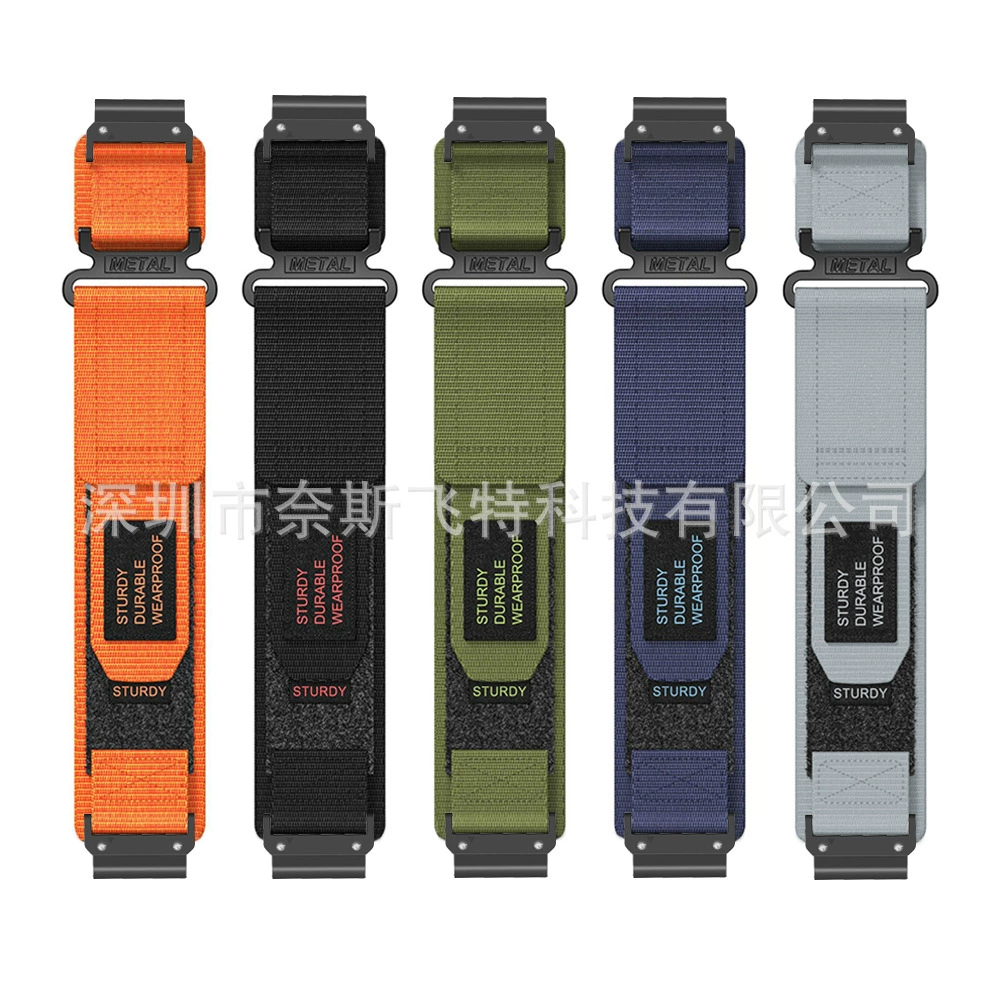 Подходит для Jiaming Garmin 26мм Тайский Железный Камень Быстрое Раскрытие Наружная Крепление Туристический Неопреновый Холст Пояс