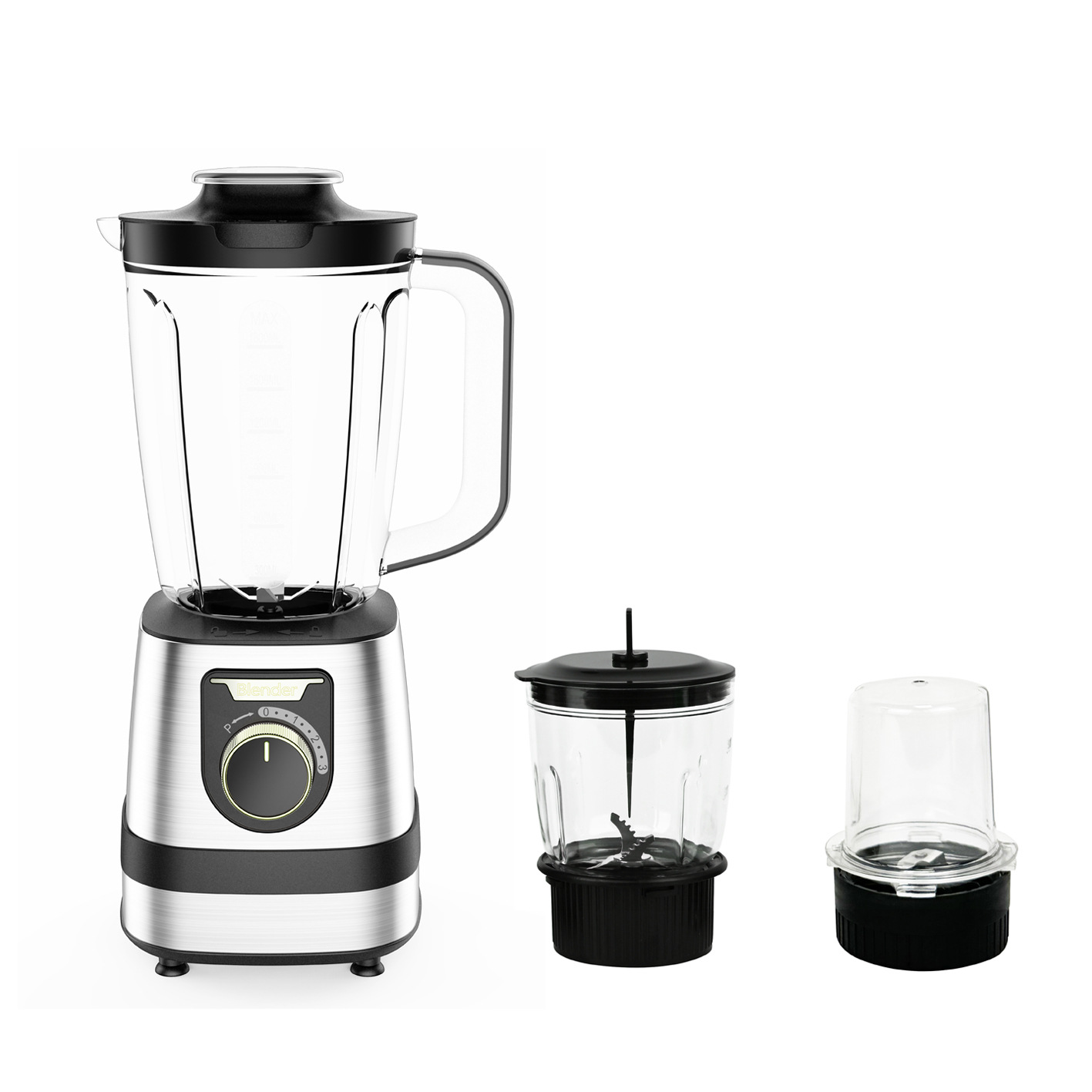 Comercio exterior 3 - en - 1 enchufe doméstico mezclador de alta potencia mezclador 2L mezclador de cócteles mezclador de leche burbujeante