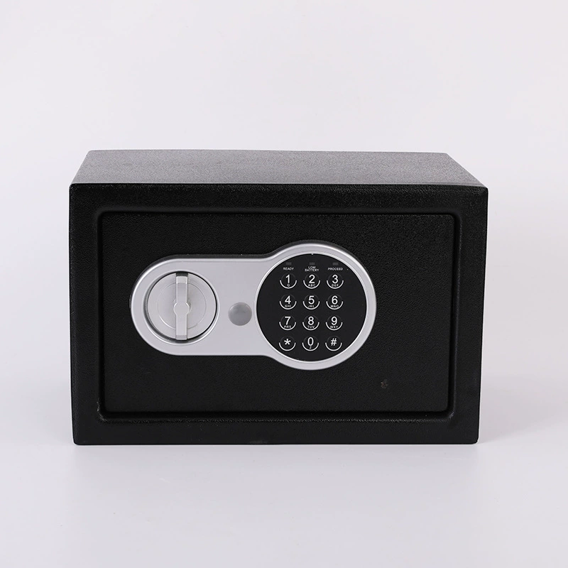 Electronic mechanical safe storage for documents, anti-theft