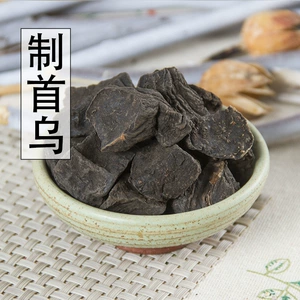 Китайские лекарственные материалы Подлинные новые товары дикие shouwu 500g грамм китайской травяной медицины Shouwu Bohnford Burning Ufraine Приготовленный чай Shouwu