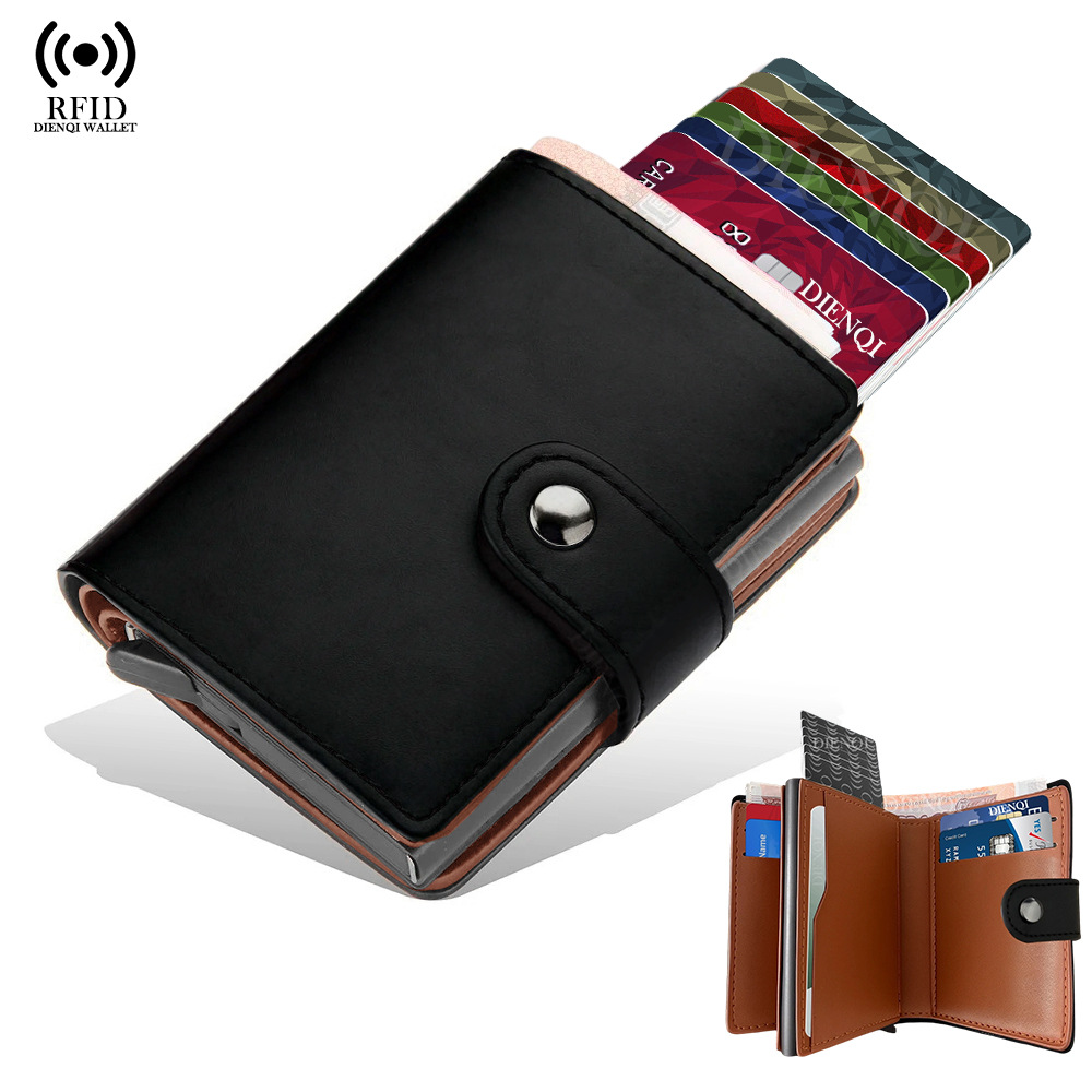 Rfid Cross-Border Hot Selling Men's Wallet Men's Multi-Card Slot Foldableing Wallet Large Capacity Card Holder Men Wallet