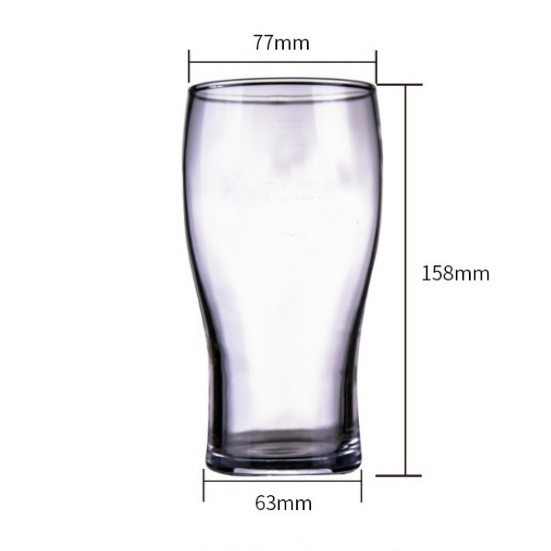 유리 맥주잔 550ml