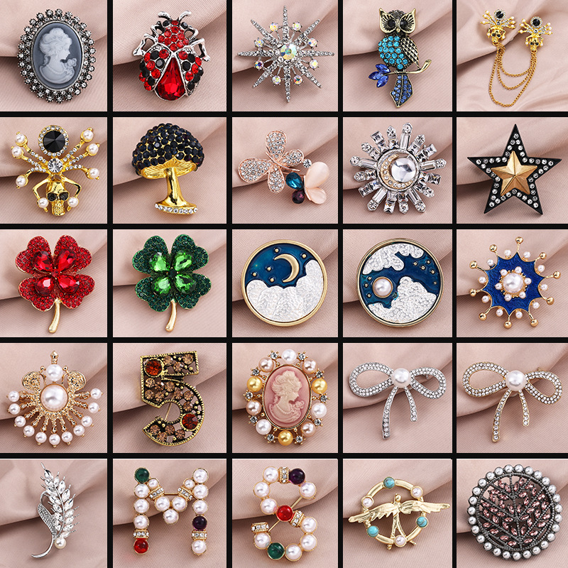 high-end brooch pearl