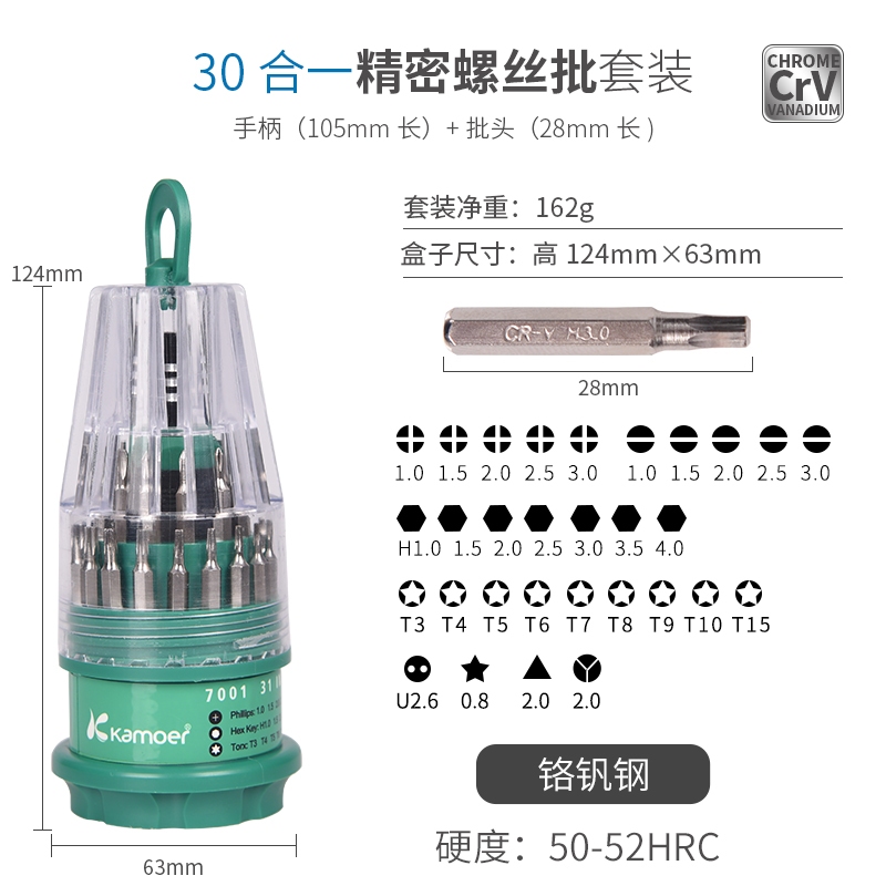 Hexagonal multifuncional de desmontaje combinado doméstico pequeño conjunto de destornillador 12 en 1 herramienta de destornillador multipropósito de mantenimiento
