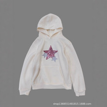 外贸原单童装秋冬季儿童女中小童长袖卫衣新款加绒连帽外套上衣