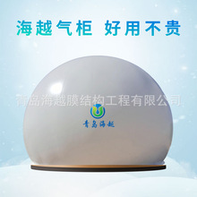 海越10-1000立方双膜储气柜造纸厂污水处理 干式双膜气柜膜更换