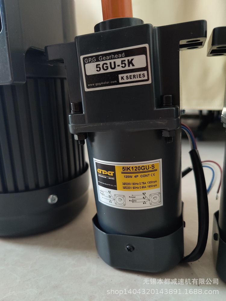 现货供应GPG三相马达 5IK120GU-S/5GU5K耳朵型马达