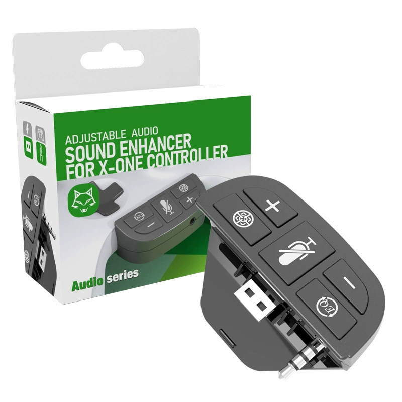 Applicable to Microsoft XBOXONES/X/Elite handle sound effect enhancer 3.5mm conversion head three -dimensional adapter