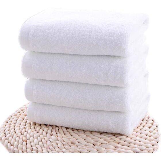 Disposable Hotel White Towel Bathing Homestay Foot Therapy Shop Cotton Non-lint Towel Household Face Towel