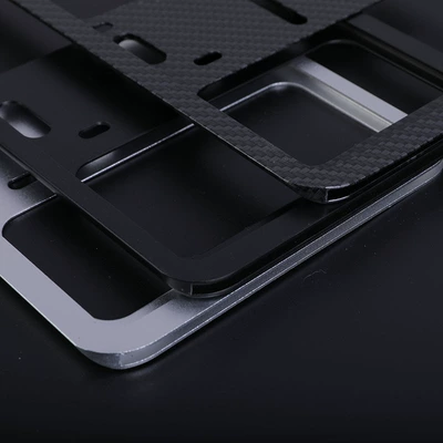 Double-layer magnesium alloy license plate frame License plate holder/license plate holder
