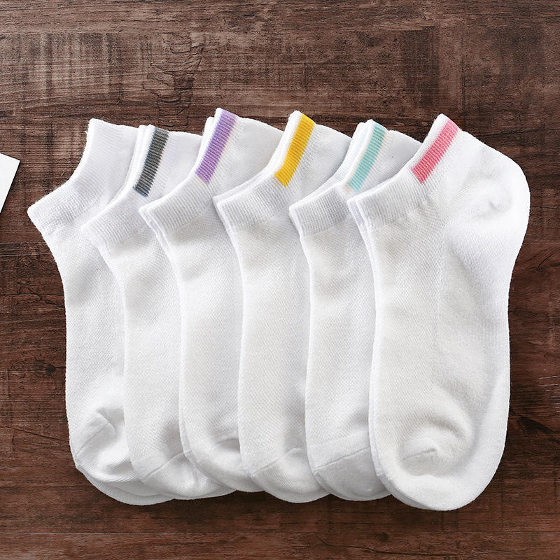 Wholesale Unisex No-Show Socks, Thin Sports Running Cotton Low-Cut Ankle Socks for Men