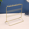 Ins trend ornaments desktop iron key jewelry standing rack setting rack creative storage and finishing frame