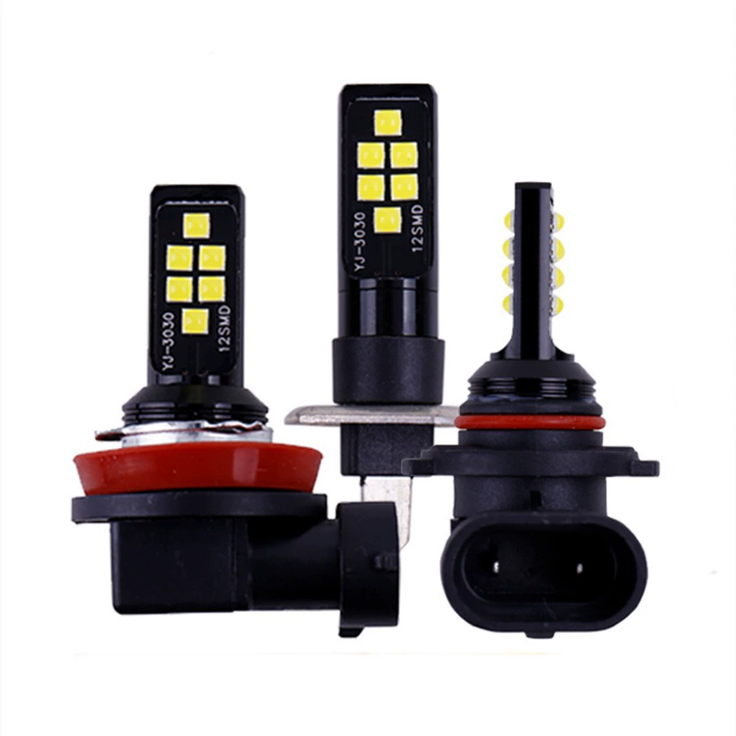 Трансграничное Специально для автомобилей с высокой подсветкой противотуманные фары H8/H11H7 H4 3030 12 декодирование огней подсвеченные светодиодные противотуманные фары