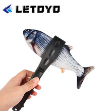 LETOYO  跨境日式夾魚鉗便攜防滑控魚器塑料夾子釣魚小工具現貨