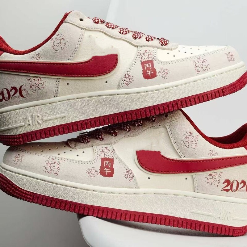 Putian Shoes Force 1'07 Low Year of the Horse Limited Edition Air Force One Low-Top Casual Sneakers Ht5088-626 Putian Shoes Force 1'07 Low Year of the Horse Limited Edition Air Force One Low-Top Casual Sneakers Ht5088-626