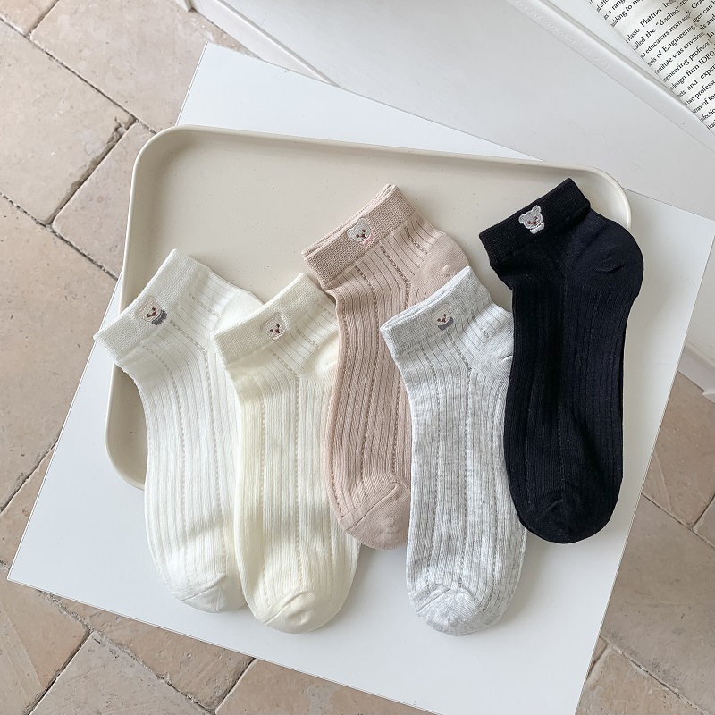 Japanese breathable summer thin cute knee socks