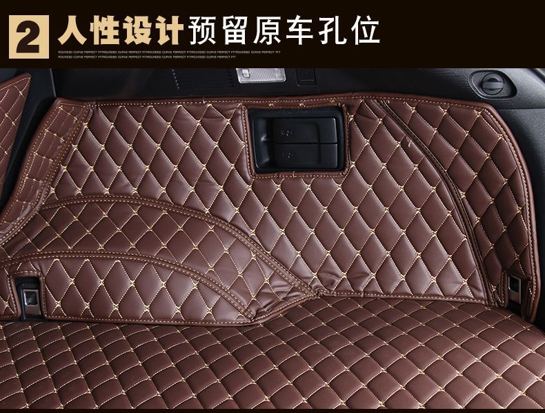 Full-Coverage Trunk Mats for Various Car Models, Eco-Friendly and Odor-Free, Suitable for Hundreds of Car Models