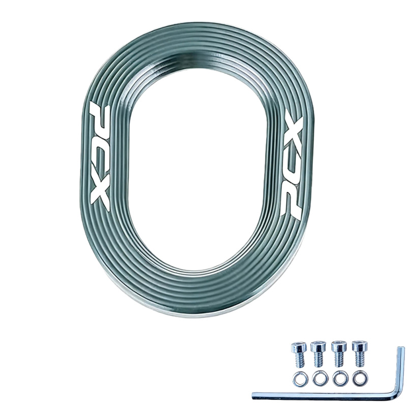 Suitable for Pcx160 Motorcycle Modified Exhaust Pipe Tail Cover Aluminum Alloy Exhaust Pipe Decorative Protective Cover Accessories