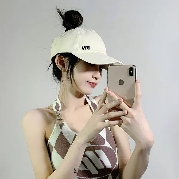 White ponytail