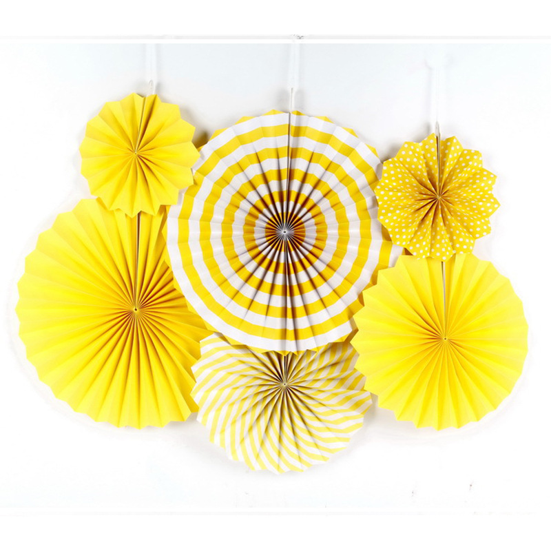 Sencillo abanico de papel flor fondo decorativo pared DIY centro comercial tienda apertura Fondo diseño cumpleaños fiesta decoración suministros