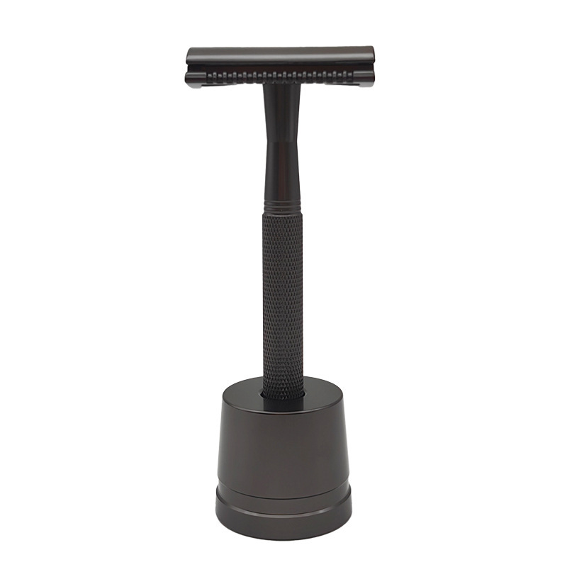 Manual Razor Shaving Set, Double-Sided Razor, Manual Stainless Steel Handle Razor Manual Razor Shaving Set, Double-Sided Razor, Manual Stainless Steel Handle Razor