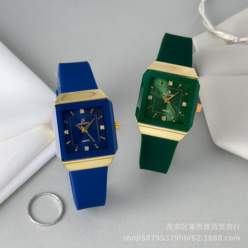 Galaxy New Silicone Strap Women's Watch Wholesale Dropshipping Cross-Border Watch Casual Simple Elegant Watch for Women Galaxy New Silicone Strap Women's Watch Wholesale Dropshipping Cross-Border Watch Casual Simple Elegant Watch for Women
