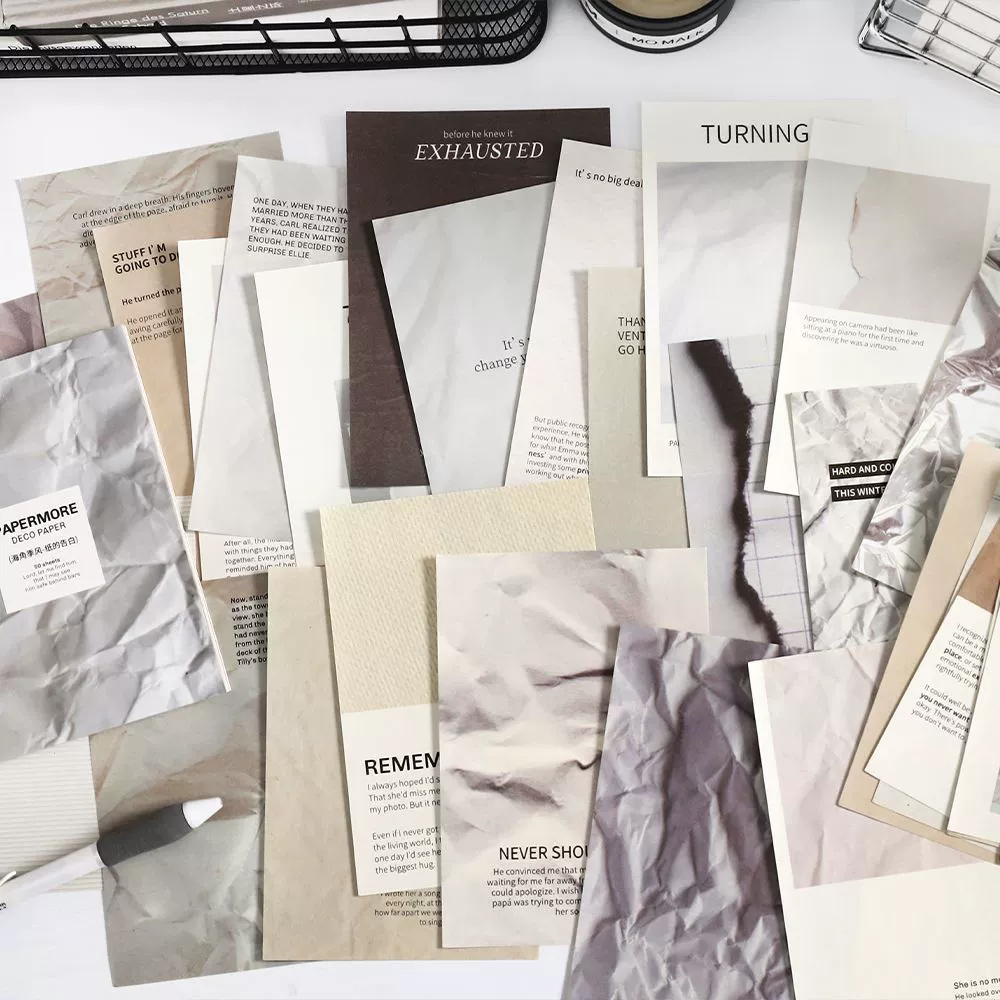 Блокнот Papermore серии Merragian декоративный, разные обложки, лёгкий 50 листов