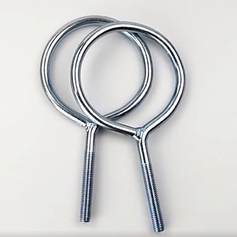 양눈 반지 볼트 스틸 링 캐노피 나사를 용접 한 캐노피 칼럼 강철 링 강철 링 캐노피 나사를 밀고 당깁니다.