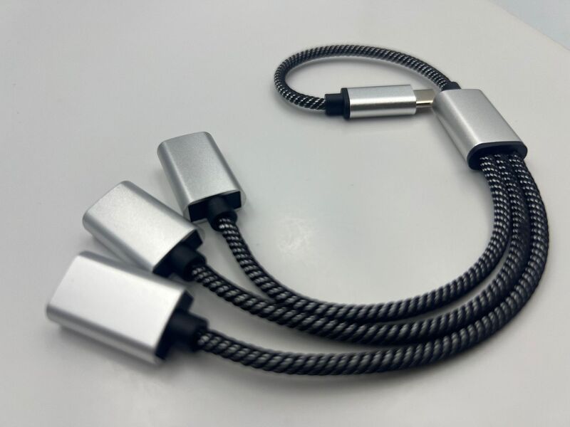 USB インターフェイス 1 対 3 2.0 ハブ 3 ポート携帯電話タブレット 1 対 3 USB インターフェイス エクステンダー|undefined