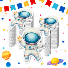 貸し出し1.11異形宇宙飛行士ペーパータオル星パーティー祝日食器漫画使い捨てペーパータオル紙